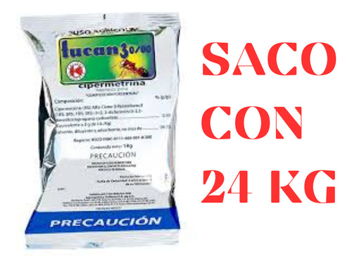 Exterminador Mata Hormigas Tucan 3% (saco Con 24 Kg)