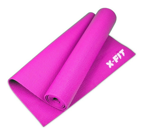 Yoga Mat Pilates 6mm Fitness Enrollable Colchoneta Rosado