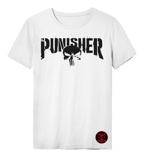 Polo Playera Personalizado Punisher Calavera 002