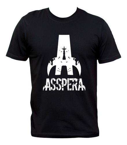 Remera Asspera Heavy Metal Algodón Premium