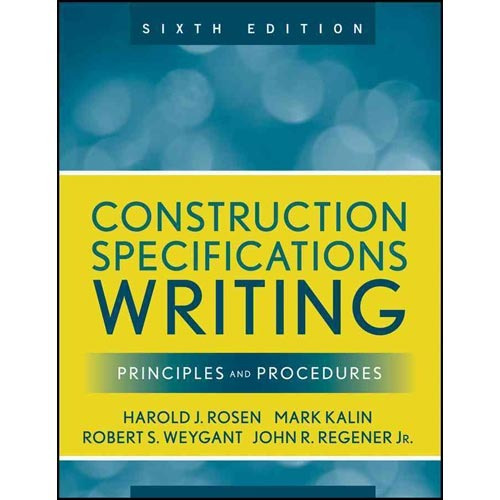 Escritura De Especificaciones De Construcción: Principios