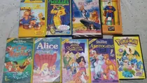 Comprar 9 Vhs De Desenhos Infantis Disney E Outros