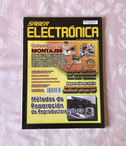 Revista Saber Electronica Numero 167 Julio 2004