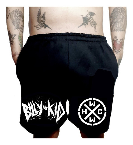 Short Billy The Kid Banda Hardcore Worldwide Mexico