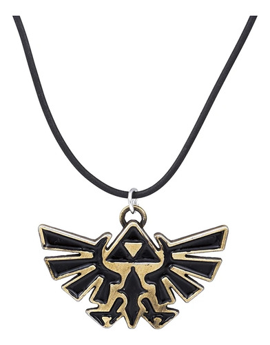 Collar Colgante Dije ( The Legend Of Zelda ) ( Metal/cuero )