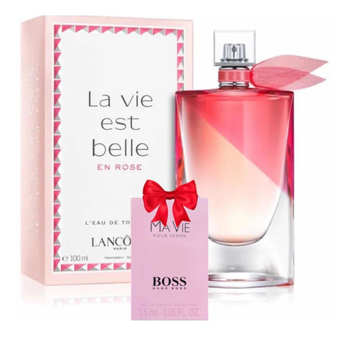 La Vie Est Belle En Rose Lancome 100ml Dama + Regalo