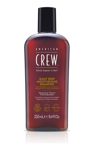 Daily Moisturizing Shampoo - American Crew 250ml - Vegan