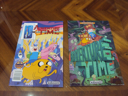 Lote Comic Adventure Time Ashcan Kaboom Jake Finn Halloween 