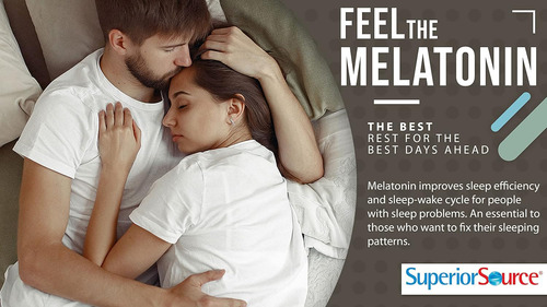 Superior Source Melatonina Extra Fuerte 25mg 60 Tabletas