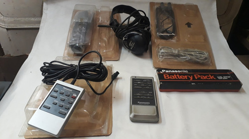 Panasonic Omnivision Vhs Pv-6000 + Pv-a500 + Acessórios