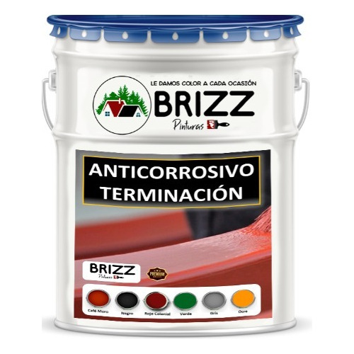 Anticorrosivo Terminacion 3 En 1 Negro,baum Y Brizz (galon)