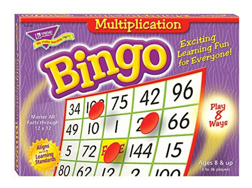 Trend Enterprises: Juego De Bingo Multiplicación, Forma