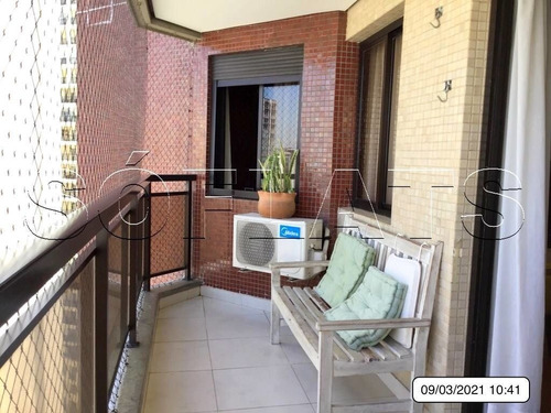 Imagem 5 de 15 de Flat Alto Padrão Em Moema, Com 03 Dorms - Sf34439