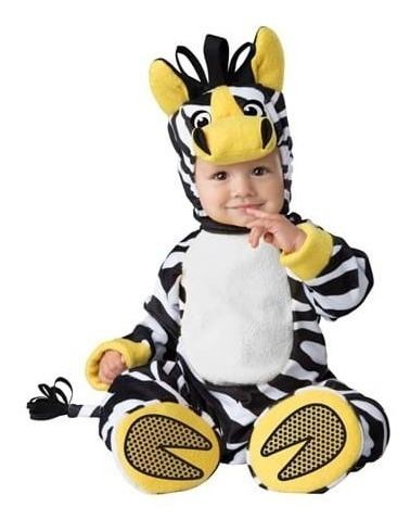 Disfraz Zebra Bebé 12-18 Meses Original Entrega Inmediata