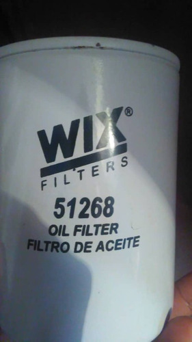 Filtro Filtros Aceite D Motor Wix 51671 Wix  51824 Wix 51268