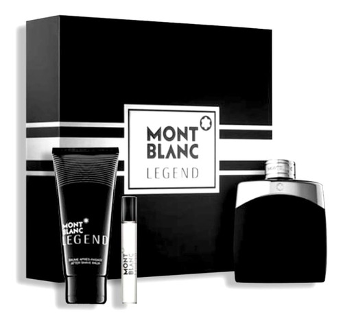 Perfume Montblanc Legend 100ml + After Shave + Mini  (set) 