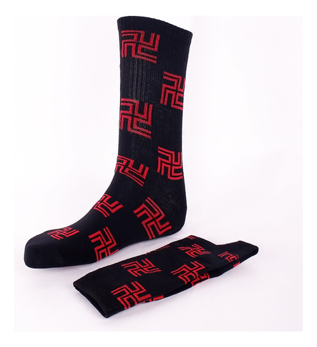 Calcetines De Cosplay Anime Con Esvástica Para Hombre Y Muje