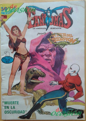 Cómic Fantomas No. 487 (1980) Serie Águila Editorial Novaro