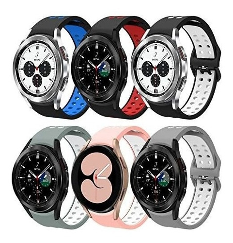 6 Mallas Para Reloj Samsung Galaxy Watch 5 Pro Band 45mm