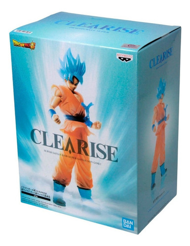Figura Dragon Ball Super, Goku Super Sayajin, color azul
