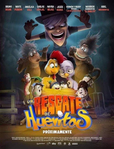 Poster Original De Cine Un Rescate De Huevitos