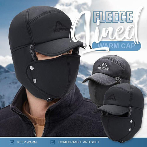 Gorro De Invierno Resistente Al Viento Con Máscara Para Las