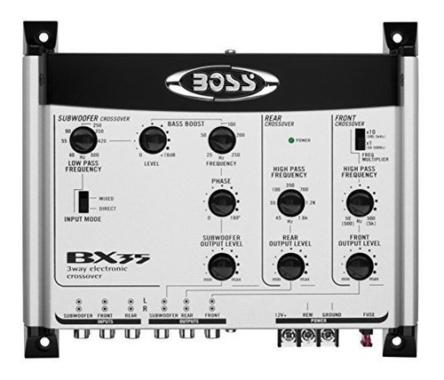Boss Audio Systems Bx35 Electronic Car Crossover - 3 Way, Pr