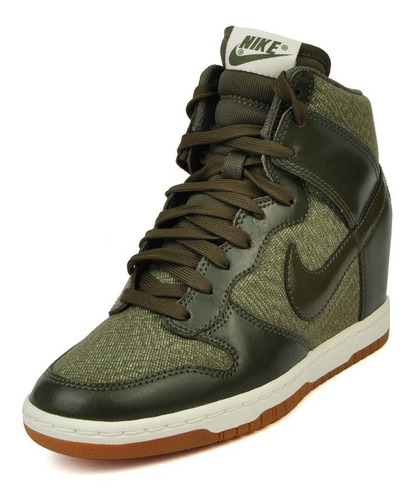 Tênis Nike Wmns Dunk Sky Hi Essential Green