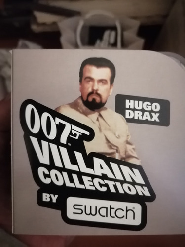 James Bond 007 /reloj Swatch Villain Collection Hugo Drax