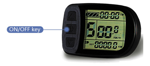 Conector Impermeable Ebike Kt-lcd5 De 24 V, 36 V, 48 V, 72 V