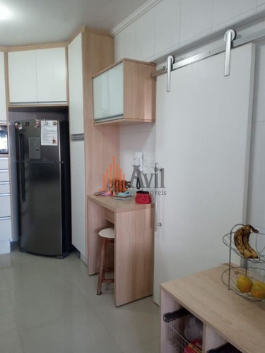 Imagem 7 de 15 de Apartamento Com 4 Dormitórios À Venda, 160 M² Por R$ 900.000,00 - Jardim Anália Franco - São Paulo/s - Av6259