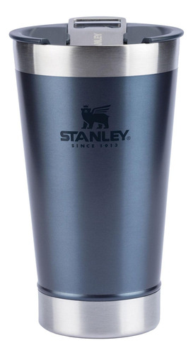 Vaso Termico Pint Stanley Classic | 473 Ml Azul Metalico