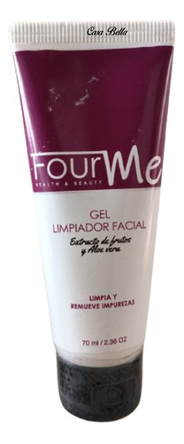 Gel Limpiador Facial Limpia Y Remueve Impuresas 70ml Four Me