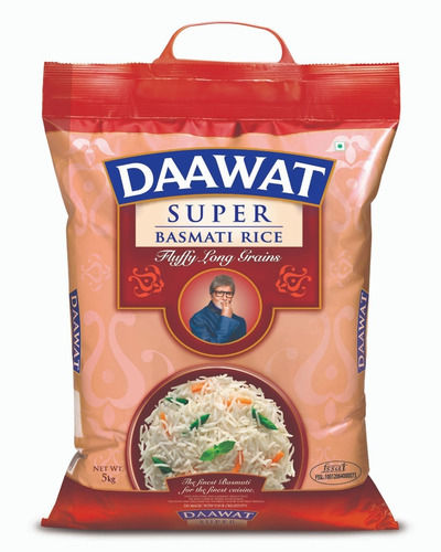 Arroz Basmati Daawat Super 5kg - kg a $19980