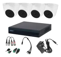 Comprar Kit X4 Camara Seguridad Domo Dahua Dvr Full Hd 2mp Monitoreo