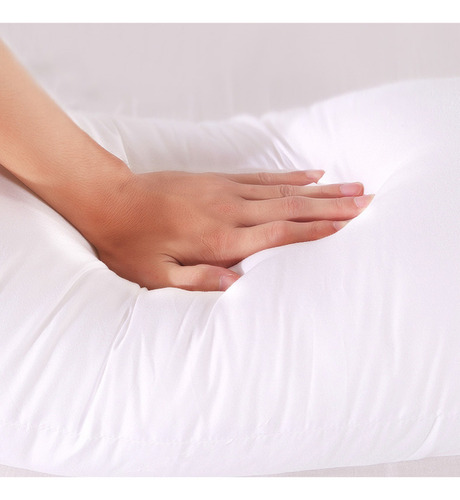 Vasoyo Almohada Para Embarazo En Forma De U Para Dormir Cómodo Con Funda De Terciopelo Lavable Gris;Para Embarazo En Forma De U Para Dormir Cómodo Con Funda De Gris; Terciopelo Cristal Lavable;Almohad