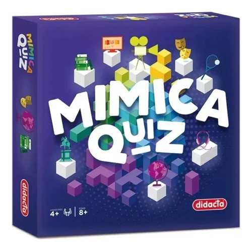 Juego Mimica Quiz Didacta Original Juego De Mesa Mund Magico