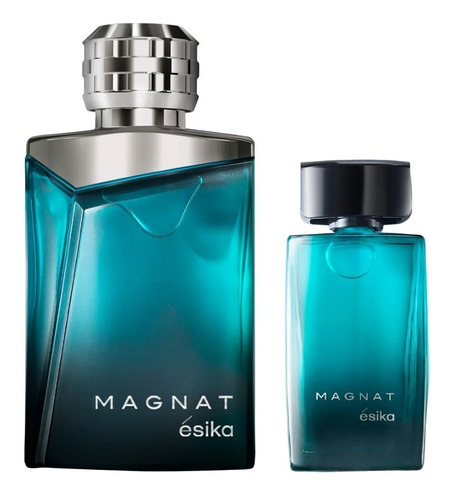 Perfume Magnat + Mini 10 Ml  + Bolsa De Regalo Ésika