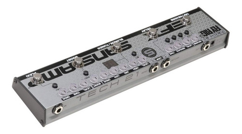 Imagen 5 de 5 de Pedal de efecto Tech 21 Fly Rig 5 v2 plateado