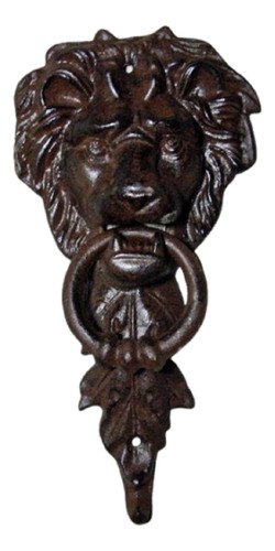 Llamador Decorativo Hierro Majestic Lion - A Pedido_exkarg