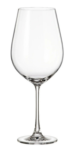 Copón Copa Vino Cristal Bohemia 650ml Set X6 Columba