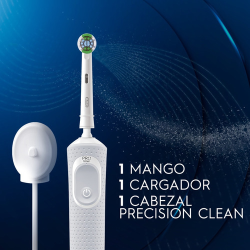 Cepillo De Dientes Eléctrico Oral-b Pro 1 Cabezal Redondo