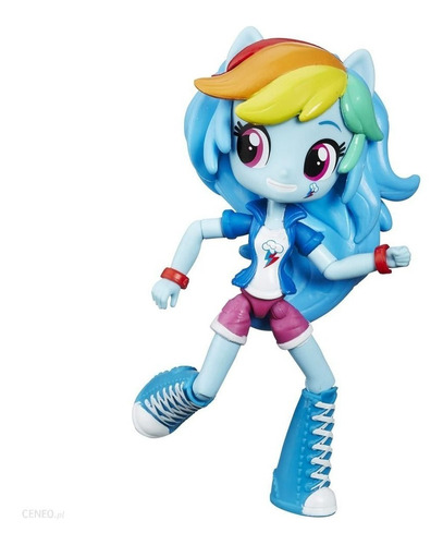 Boneca Hasbro My Little Pony Equestria G. Minis Rainbow Dash