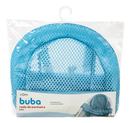 Rede Banheira Para Banho Tranquilo Bebe Buba Azul 12754