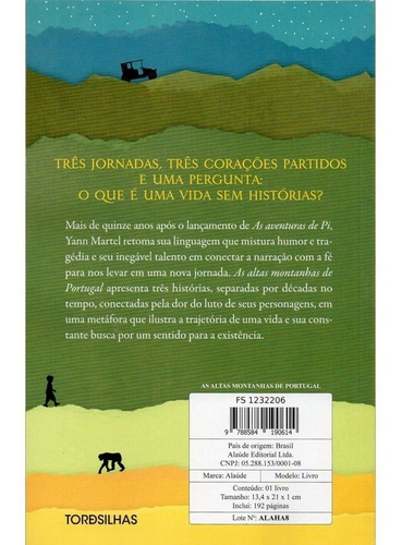 As Altas Montanhas De Portugal - Yann Martel - 2018