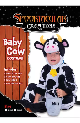 Spooktacular Creations Disfraz De Vaca Bebe (12-18 Meses)