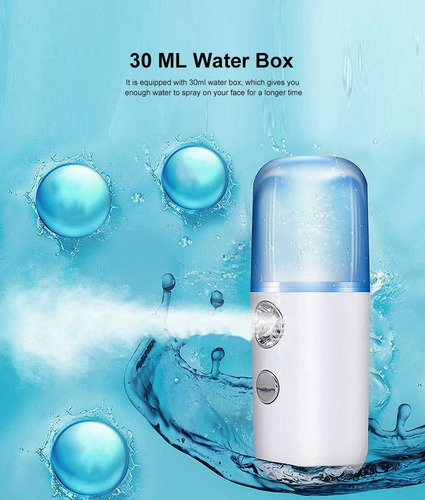 Desinfectante Spray Sanitizante Nano Difusor Atomizador Usb
