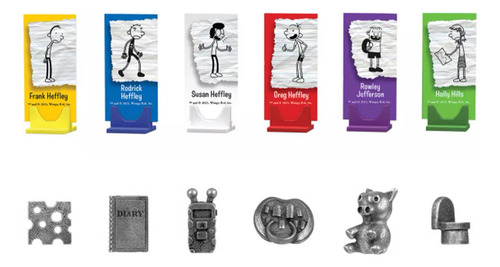Juego De Mesa Usaopoly Clue: Diary Of A Wimpy Kid Collectibl
