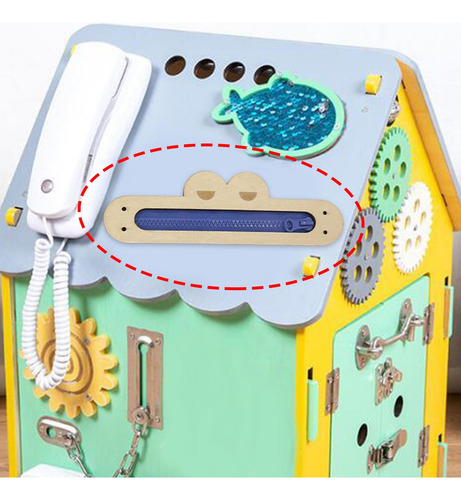Tablero De Actividades Interactivo Para Niños Con Rana Azul