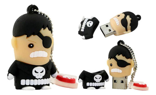 Punisher Super Hero 16 Gb Usb Flash Pulgar Unidad